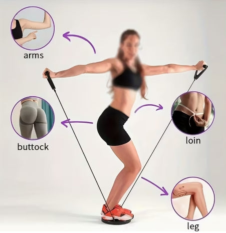 Waist twisting disk